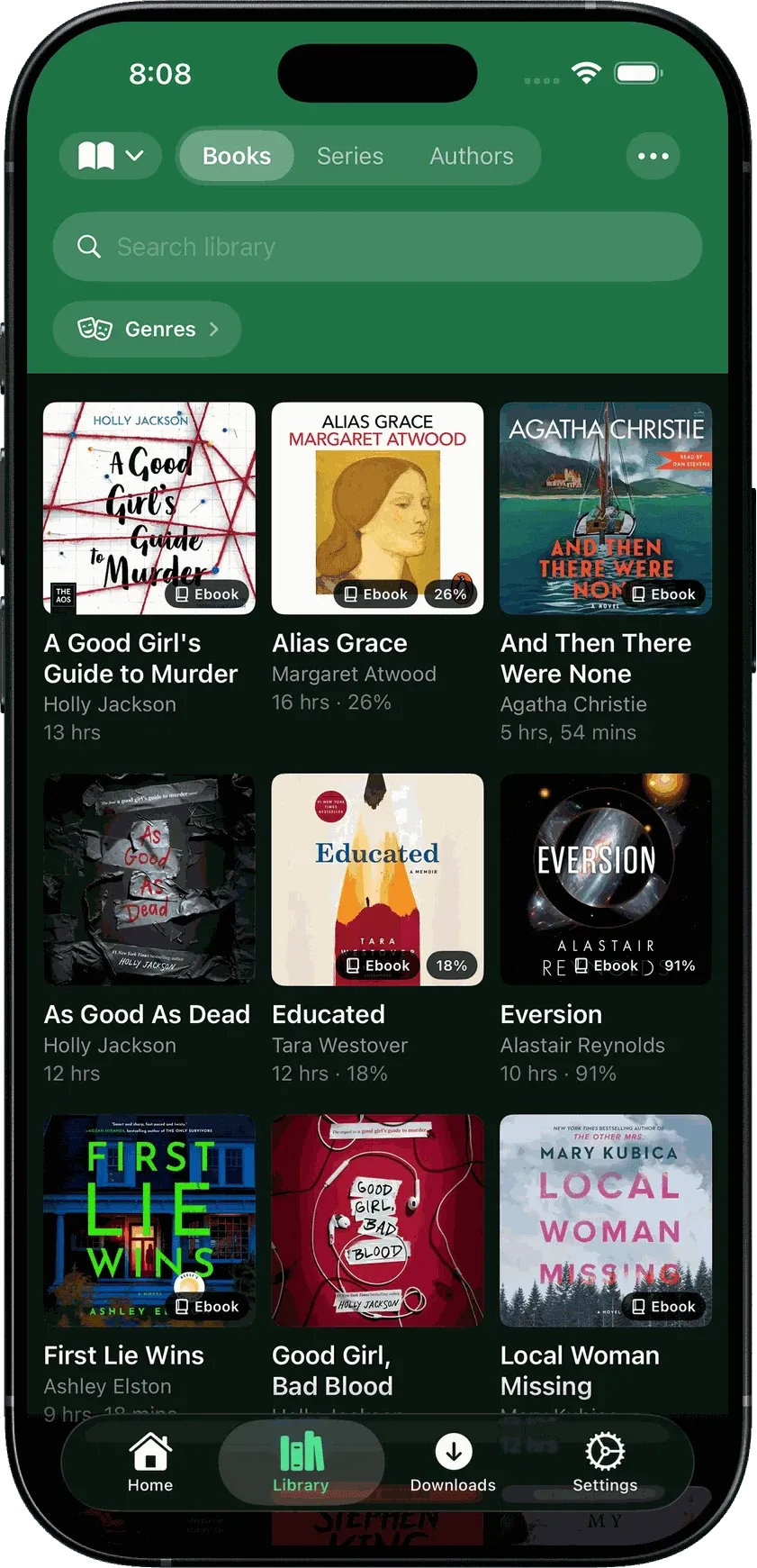 SoundLeaf audiobook library