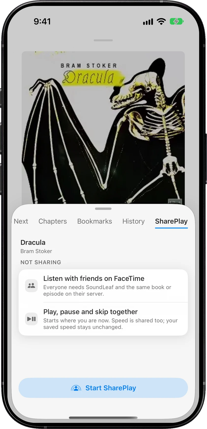 Featured image for Coming in SoundLeaf 2.8 for Audiobookshelf: SharePlay, Podcast Groups, and Custom Home